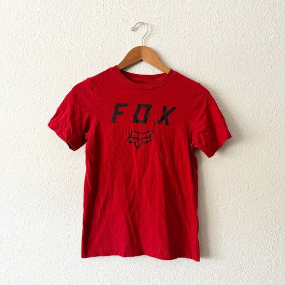 Fox Racing Shirt Kids Medium Graphic Logo streetwear short sleeve - Picture 3 of 6